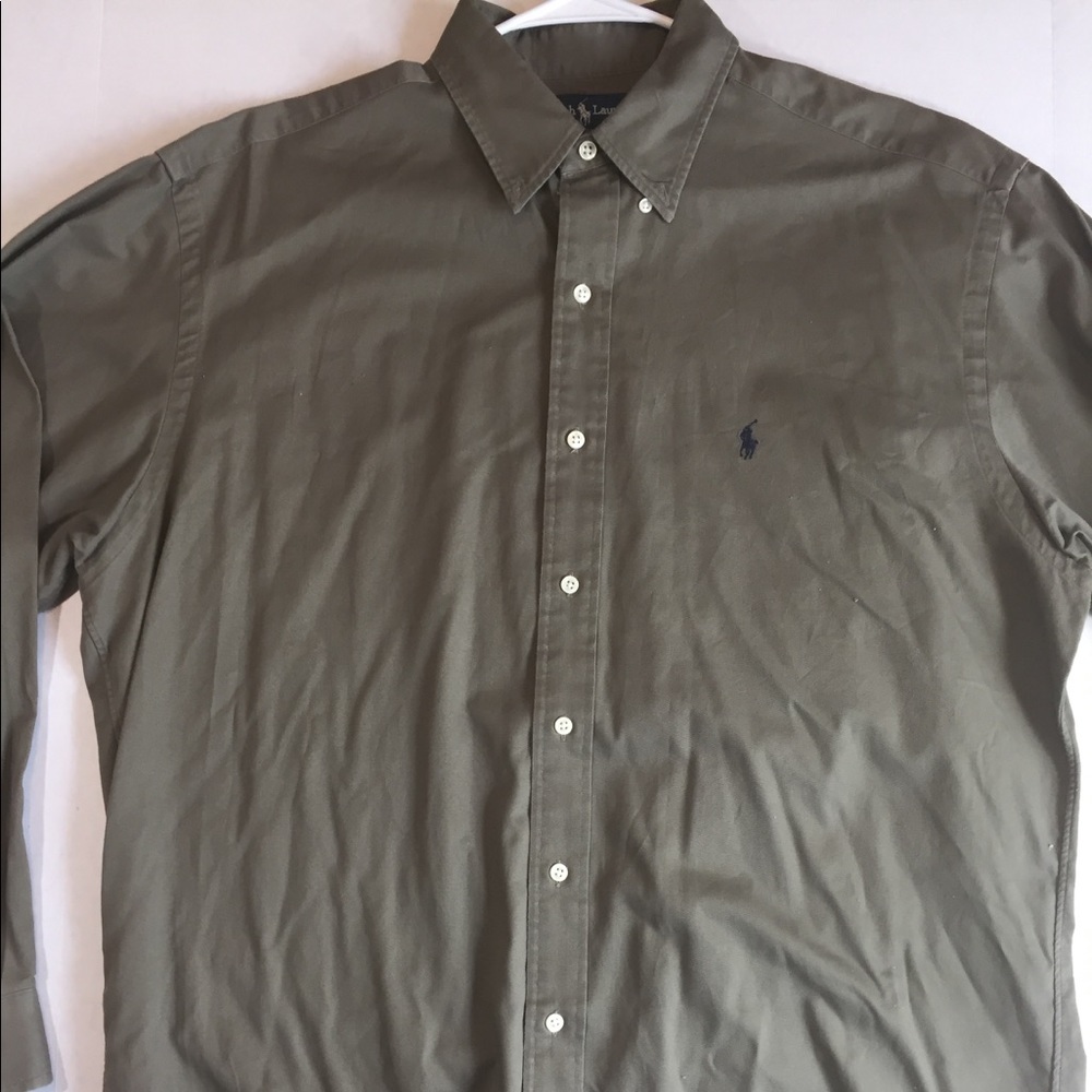 Ralph Lauren Blake size L large button down. EUC